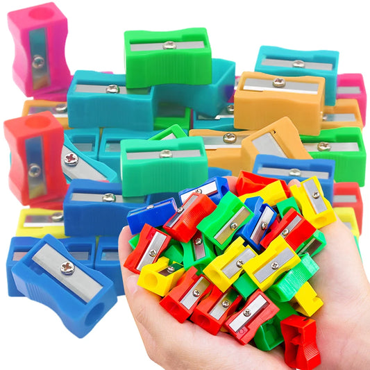 Mini Pencil Sharpeners – 40, 80 or 120 Bulk Pack for Classrooms & Prizes