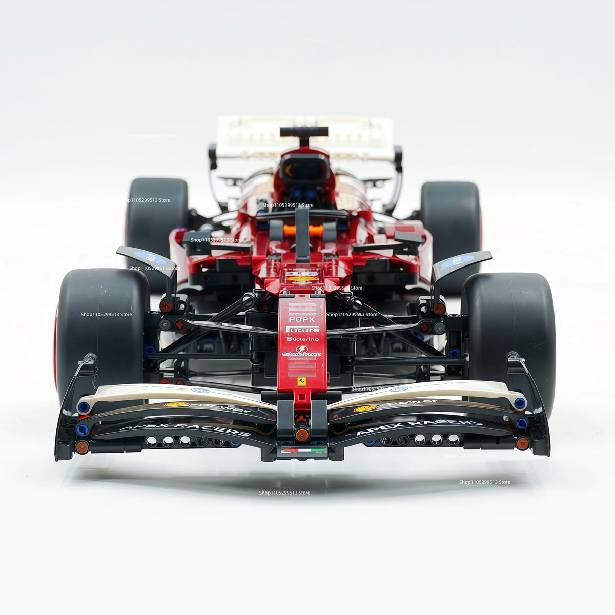 MOC Racing Car Building Blocks Adults Mechanical Group 1915PCS Construction Brick Model Kit Children Assembly Toys Birthday Gift