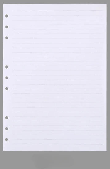 B5 9 Holes Loose-Leaf Notebook Refill Spiral Binder Paper Index Inside Page Dot Grid Blank Connell Stationery