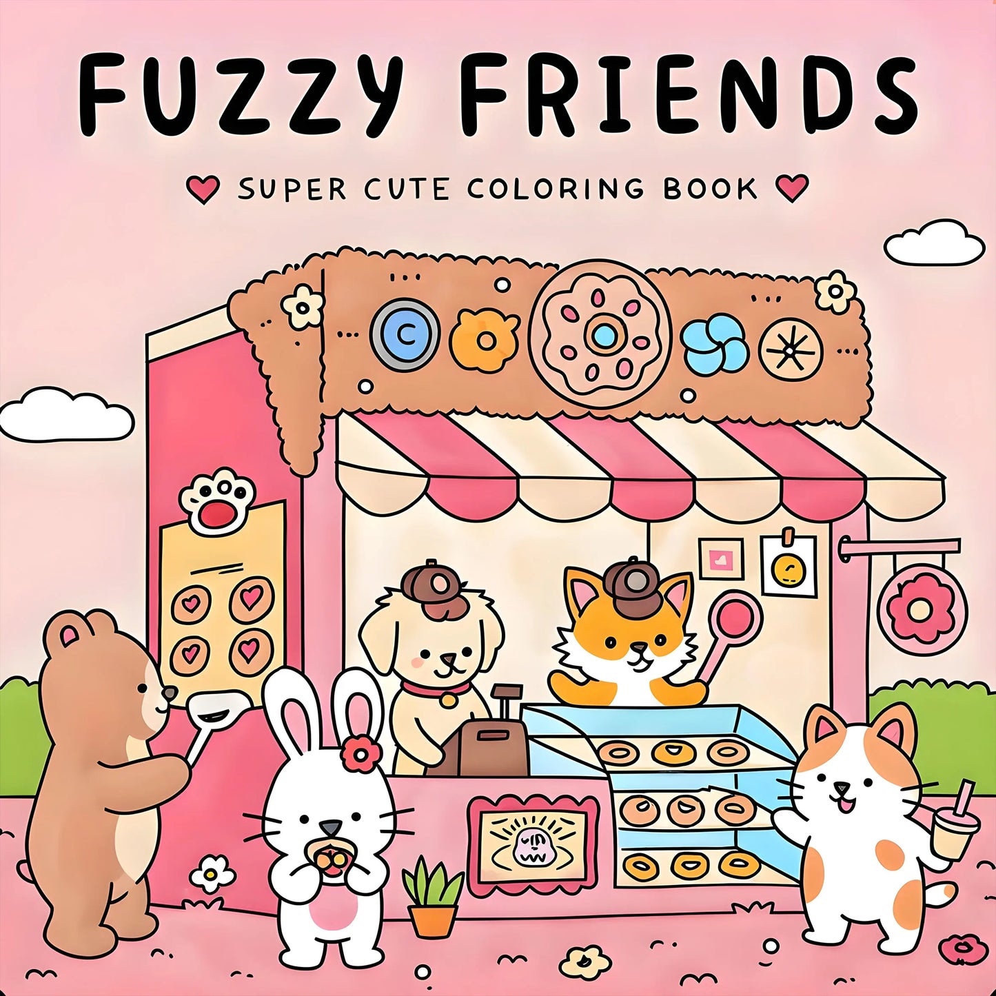 Self Love Coloring Book for Adults - Bold & Easy Stress Relief Patterns, Cute Animal & Floral Designs, Perfect Birthday Gift