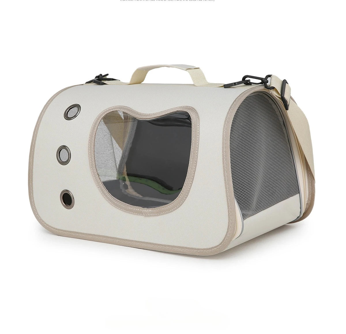Portable Pet Carrier Bag for Small Dogs Cats Outdoor Foldable Cat Bag Breathable Cat Shoulder Bag Kitten Carrying Bag