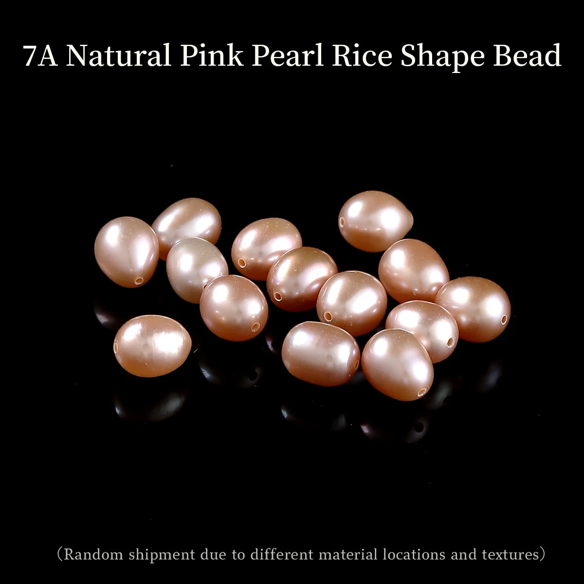 JD Premium Natural Freshwater Rice Pearl Single Loose Bead High Luster Polished Pearl for DIY Jewelry Making