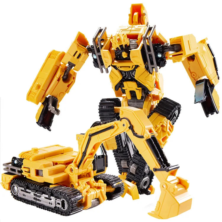 Hot 8 Style Devastator Transformation Robot 8 IN 1 Blender Bulldozer Car Action Figure ABS Deformation Model Toys For Boy Gift