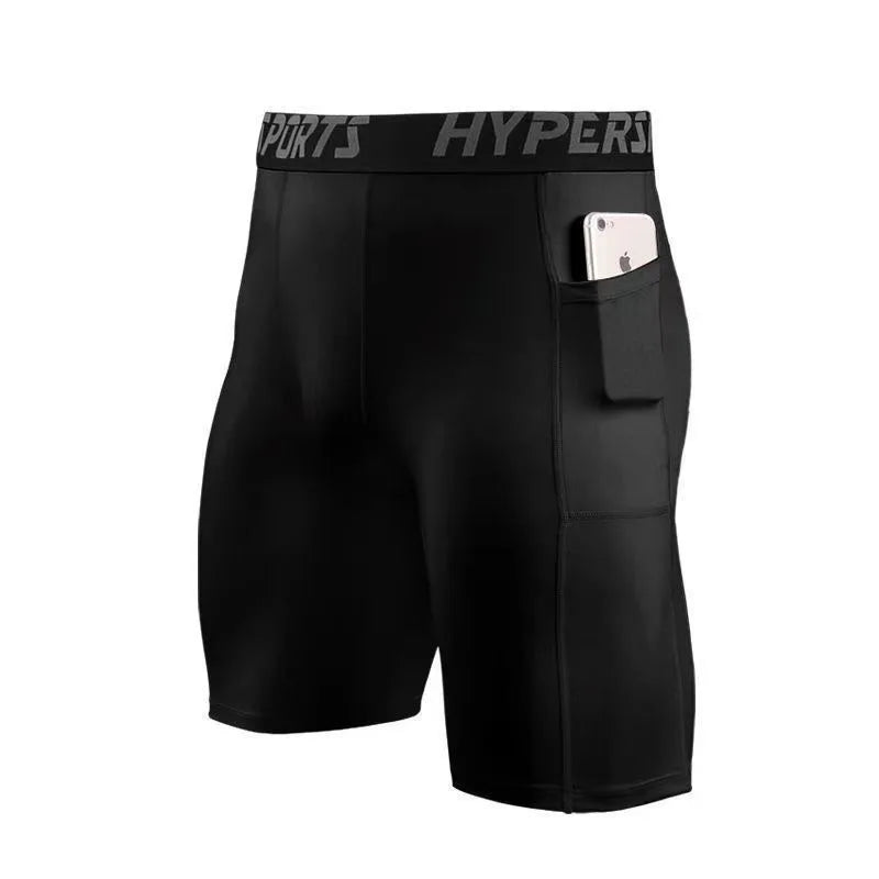 2026Compression Shorts Men Summer Sportswear Training Tights Gym Fitness Leggings Short Pants Sport Bottoms Running Shorts Men