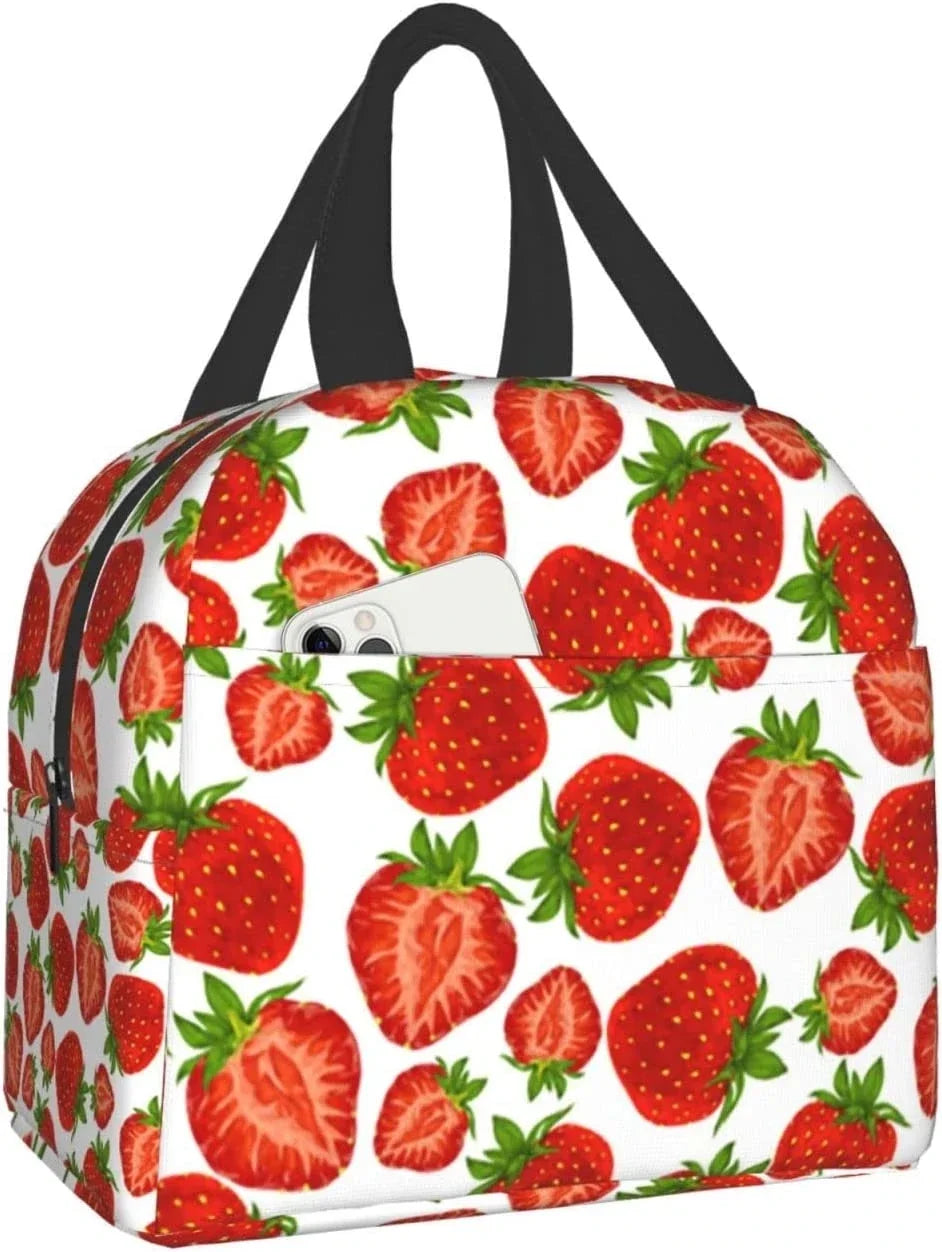 Cute Lunch Bag Lunch Containers Thermos for Hot Food Lunch Box for Teen Girls School Work Travel Picnic Bento Bags