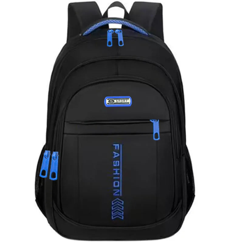 Spring new backpack male leisure business travel backpack Large capacity junior high school bag female computer men's bag