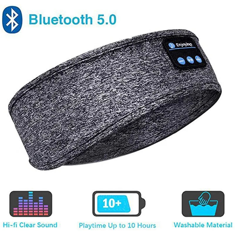 New Bluetooth Sleep Headset Wireless Headphones Music Eye Mask Sleep Sports Headband Outdoor Running Yoga Headband