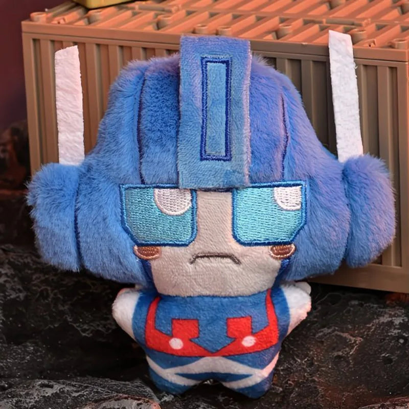 2026 Transformation Mini Series Wave 2 Jetfire Hot Rod Plush Keychain Skyfire Ironhide Onyx Prime Plush Starscream Soft Toy