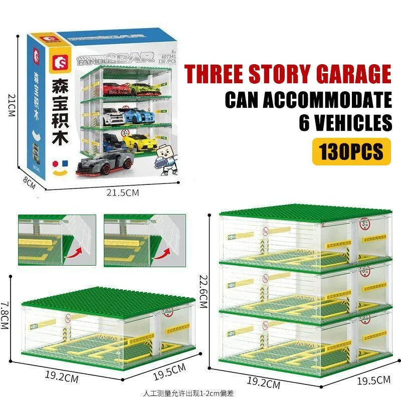 Speed Series Racing Sports Vehiclea Technique Car Supercar Building Blocks Set Bricks Classic MOC Model Toys For Kids