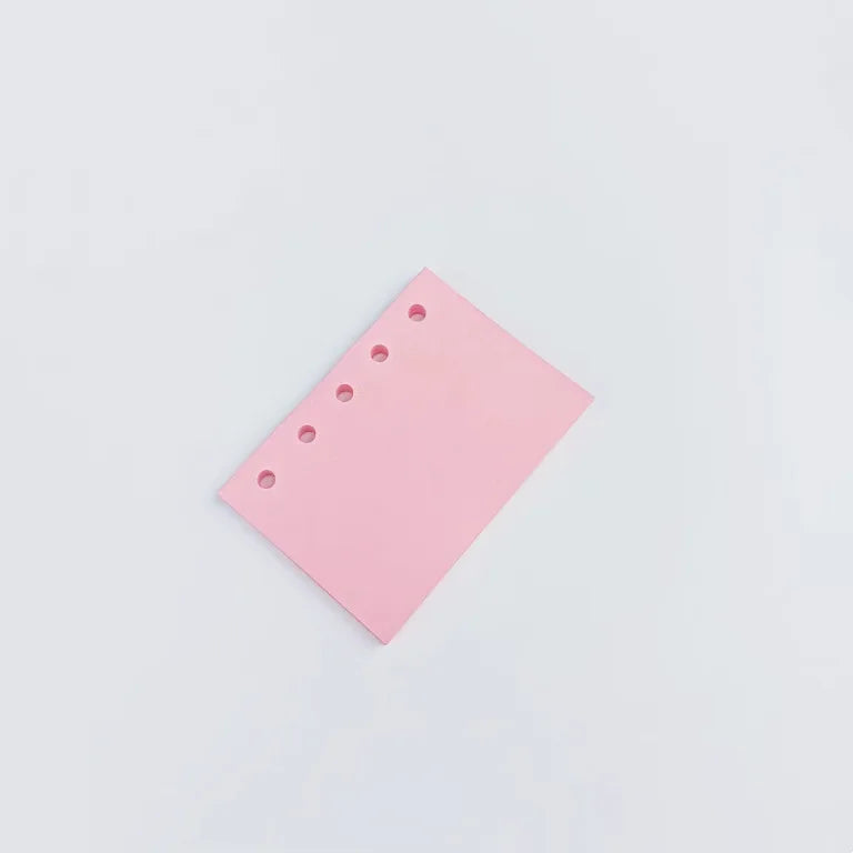 M5 5 Holes 50Shhets Colorful Loose Leaf Notebook Refill Spiral Binder Inner Page To Do Line Dot Grid Inside Paper Stationery