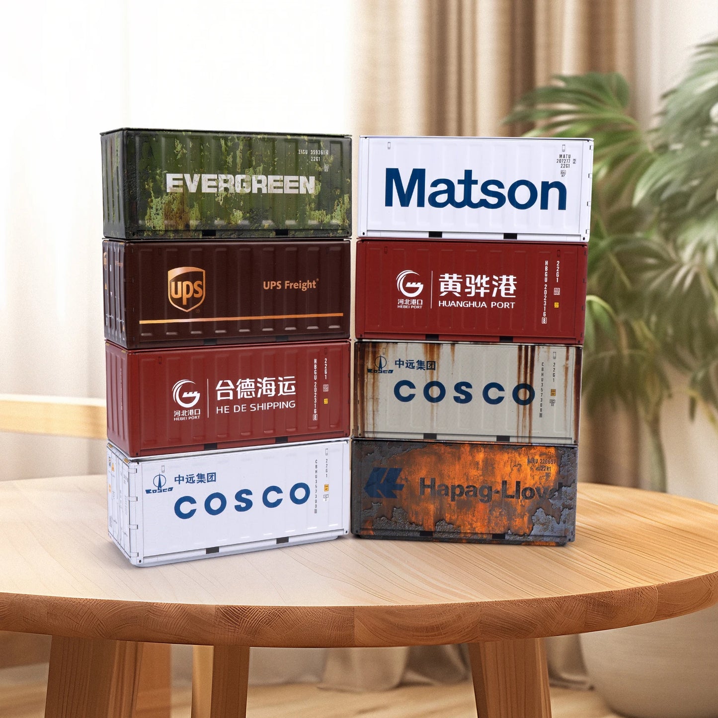 Mini Iron Storage Box Miniature Storage Iron Box Creative Decoration Collect Small Item Desktop Mini Container Model Xmas Gifts