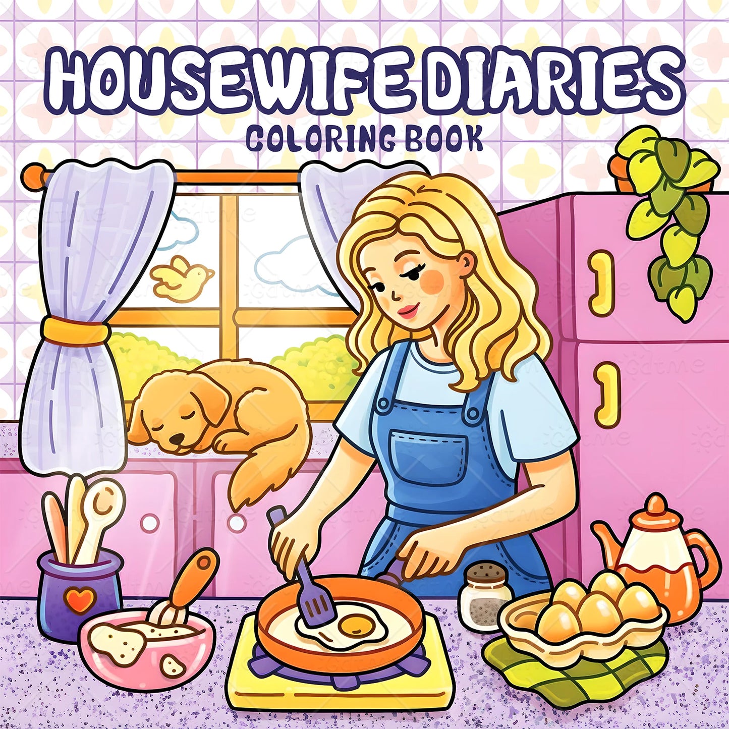 COZY BESTIES: Coloring Book for Adults And Kids Featuring Cute Cozy Daily Activities for Relaxation DIY Painting Drawing Gift