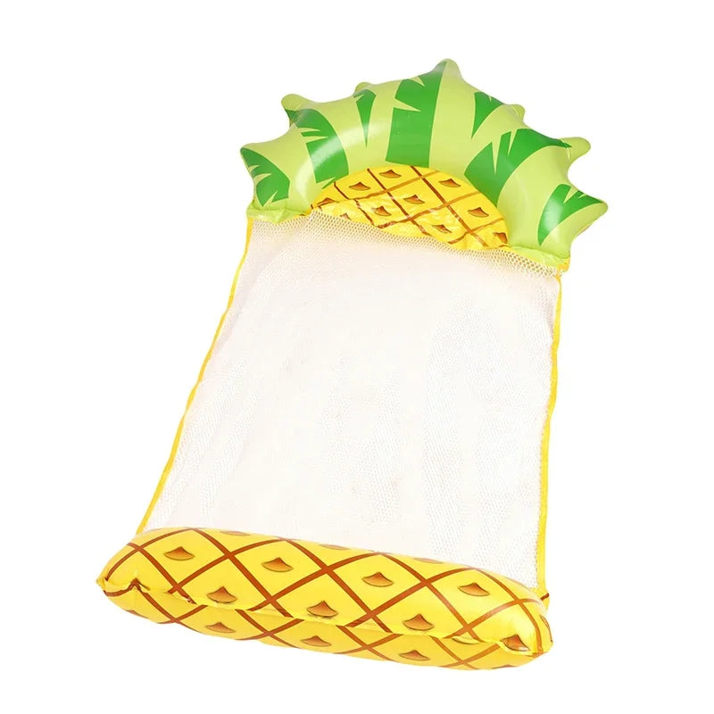 1Pcs PVC Summer Inflatable Foldable Floating Row Swimming Pool Water Hammock Air Mattresses Bed Beach Water Sports Lounger Chair
