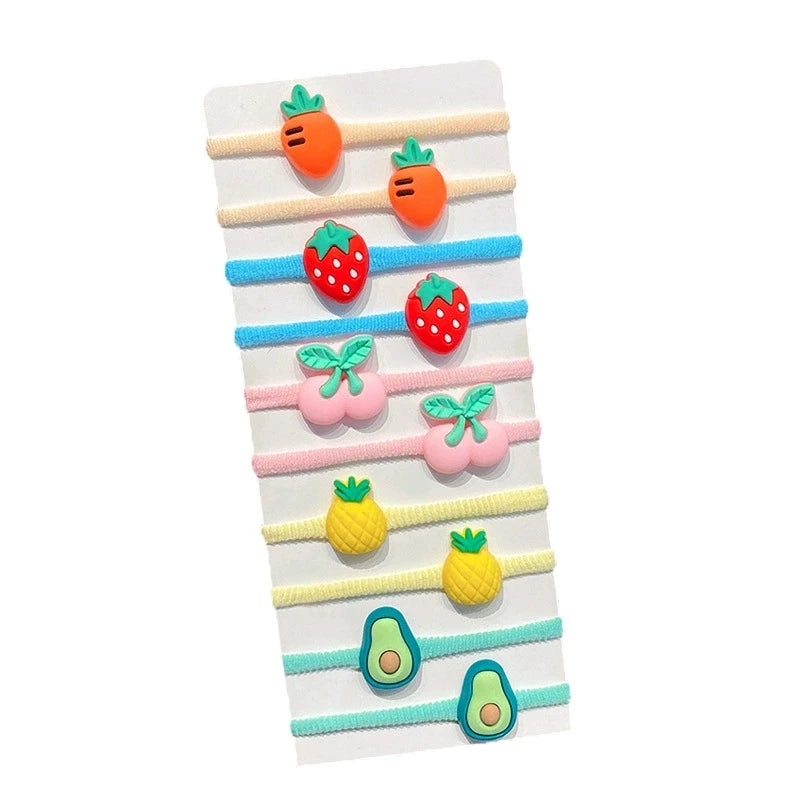 Hair band rubber band children tie hair rope baby girl does not hurt hair rope little girl rubber band