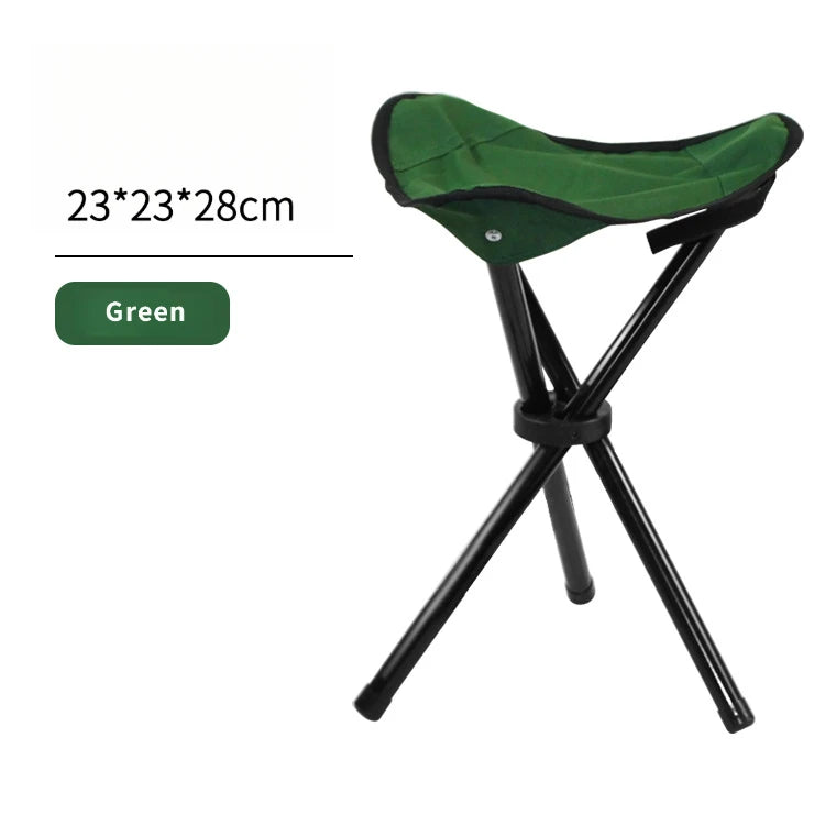Multifunctional Folding Triangle Stool | Portable Outdoor Fishing Camping Bench