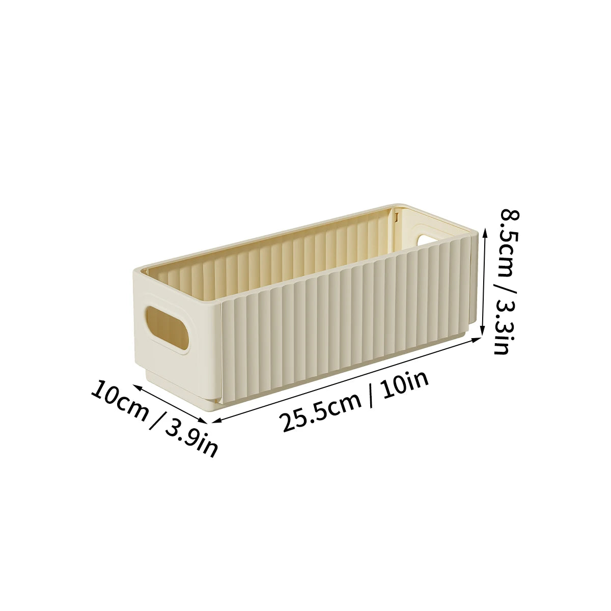 WORTHBUY Multi-functional Foldable Plastic Storage Box Kitchen Storage Organization Seasoning Jar Organizer Box Food Contianer