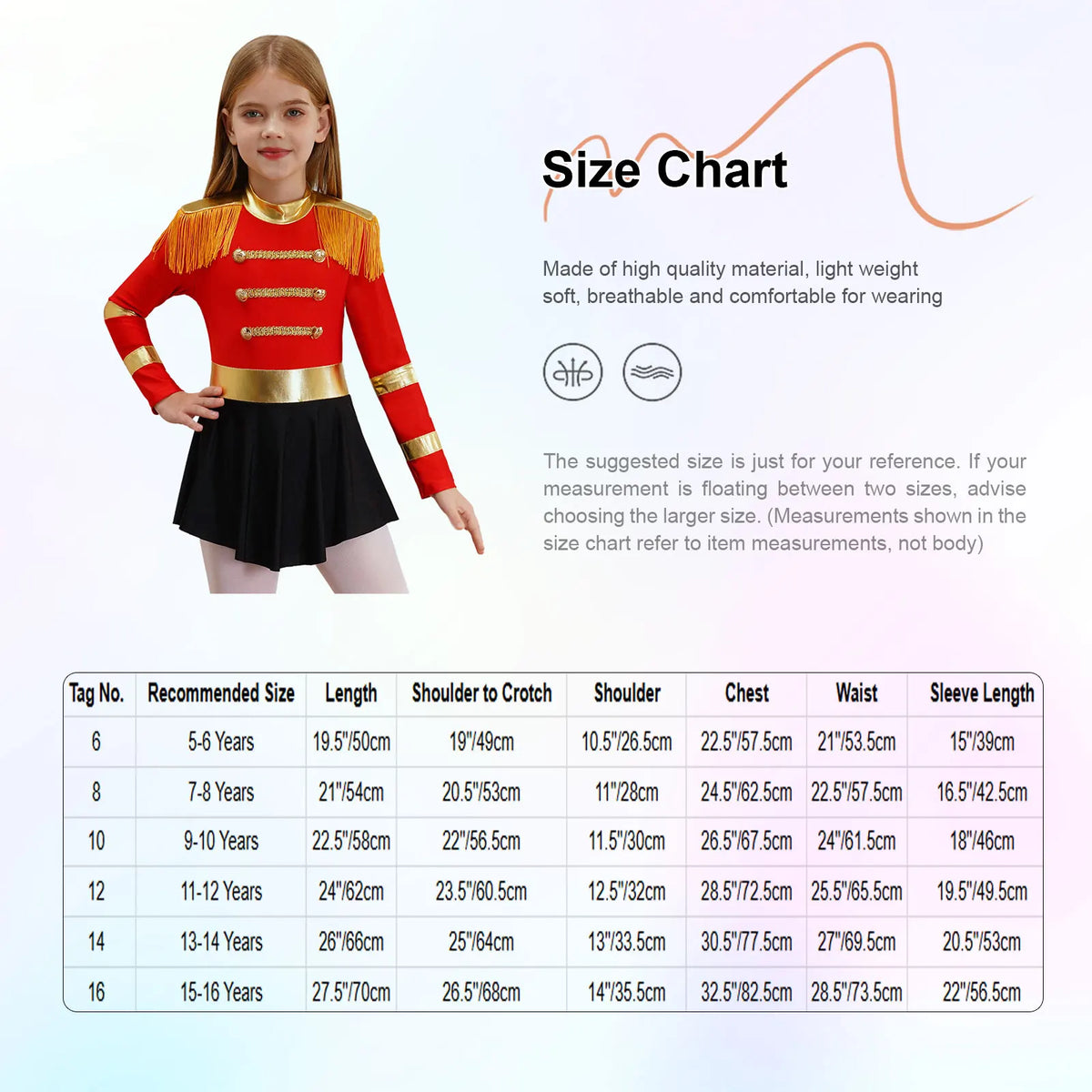 Girls Circus Ringmaster Lion Tamer Halloween Outfits Cosplay Costume Fringe Epaulet Jumpsuit Magician Bodysuit Tulle Dress