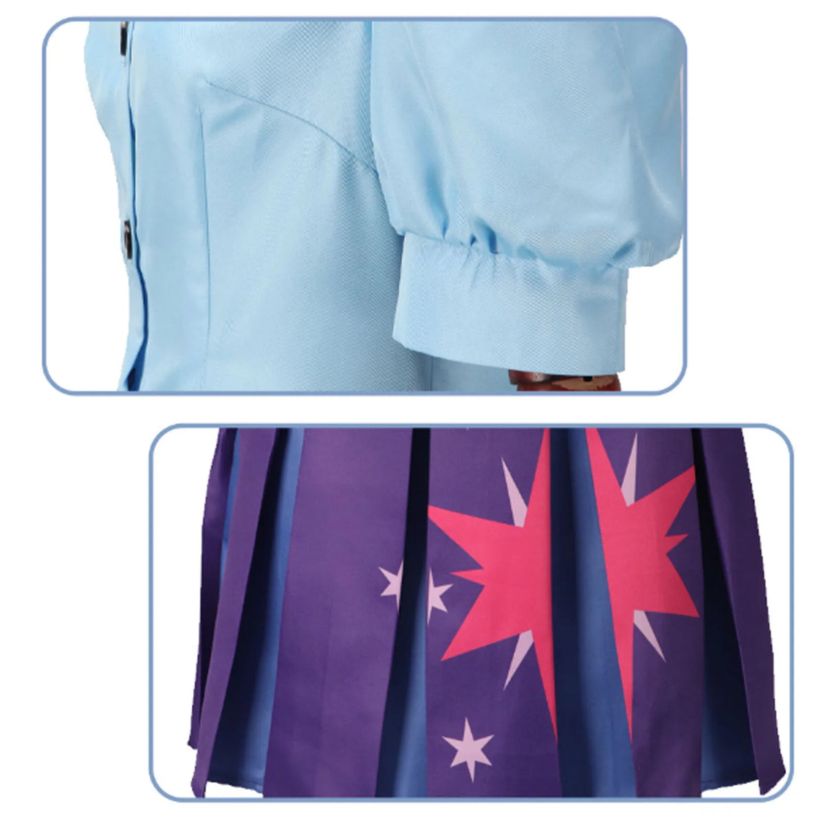 Twilight Sparkle Cosplay Costume for Women Adult Dress Summer Uniform Suit Halloween Outfit         2
