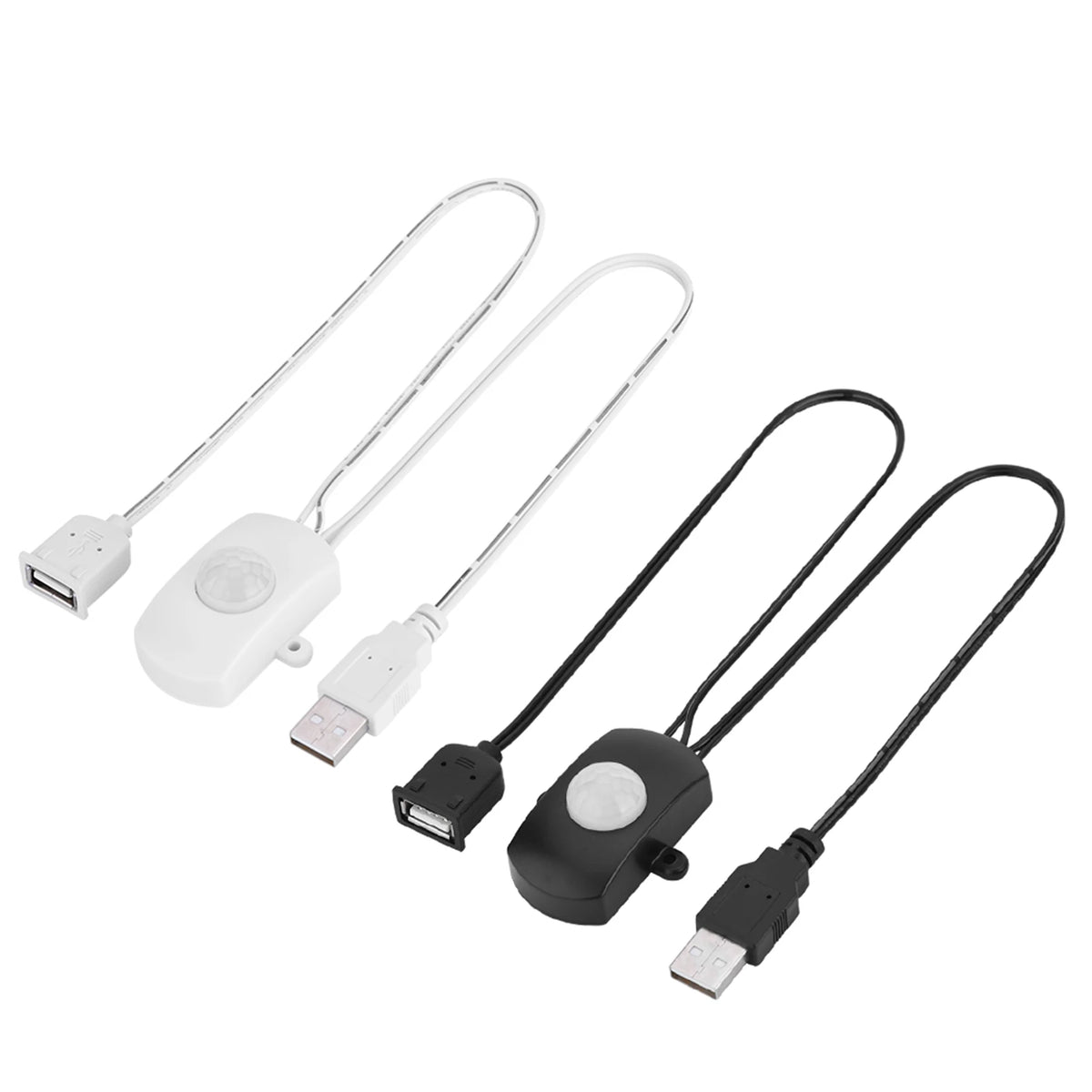 2A 5-24V Mini PIR Motion Sensor Auto Switch USB Interface for LED Strip Light Home Security Energy Saving Light