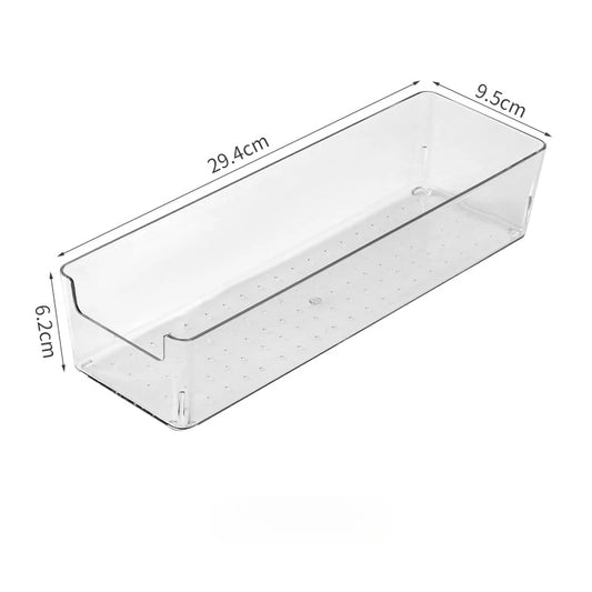Portable Square Storage Box Acrylic Transparent Container Boxes for Jewelry Earring Rings Bracelet Badge Nail Art Packaging Case
