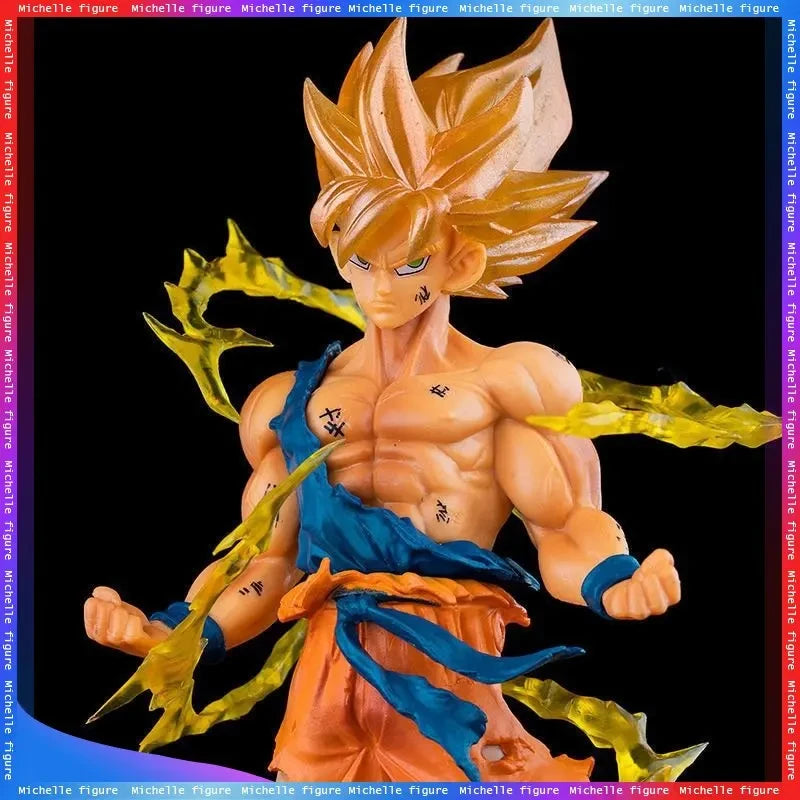 Hot Dragon Ball  Son Goku Super Saiyan Anime Figure  Goku DBZ Action Figure Model Gifts Collectible Figurines for Kids