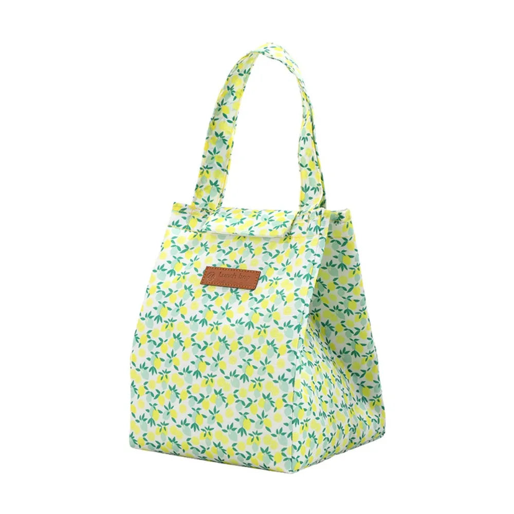 Oxford Cloth Insulated Lunch Bag Camping Food Drink Cooler Bag Picnic Travel Bag Waterproof Food Storage Box for Adult Kids