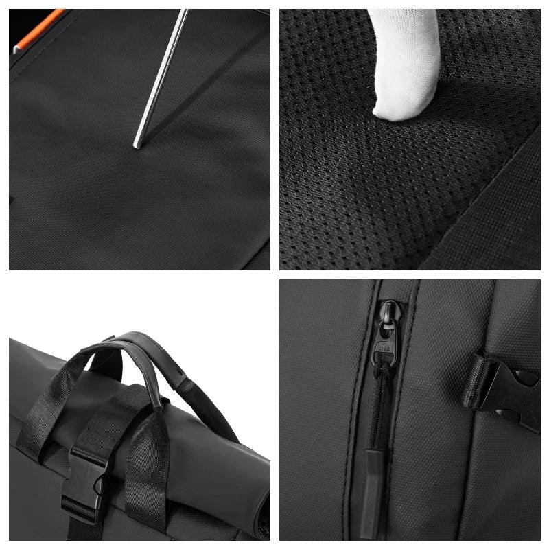 Unisex Fashionable Minimalist Large Capacity Waterproof Backpack Portable College School Bag Trendy Designer Backpack for Men