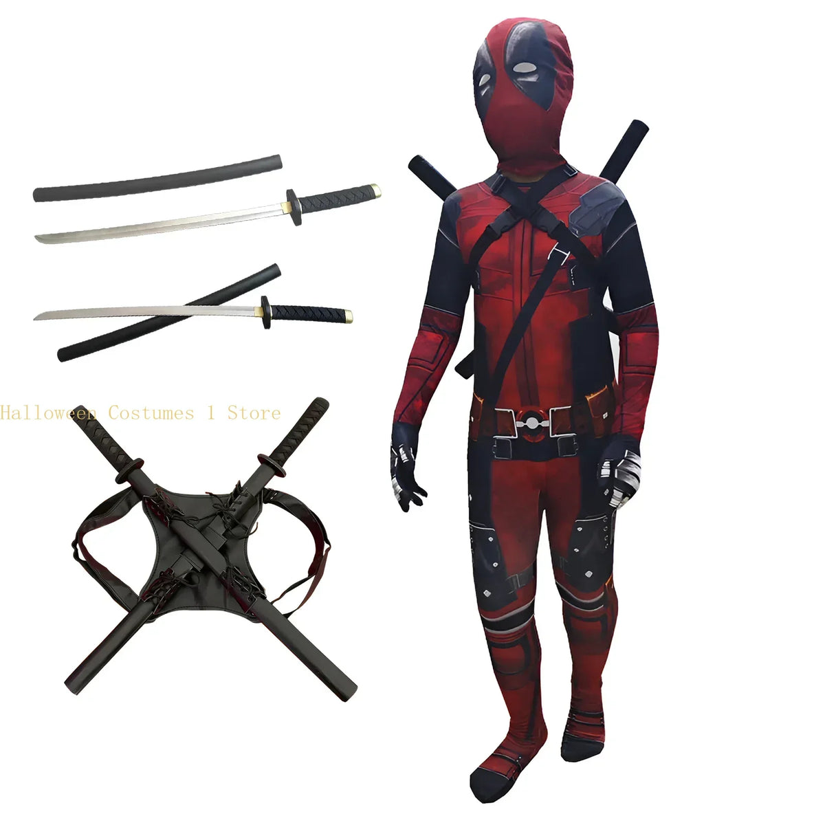 Cosplay Costume for Kids Adult Child Halloween Costumes Boys Jumpsuit Bodysuit Outfits Dress Up