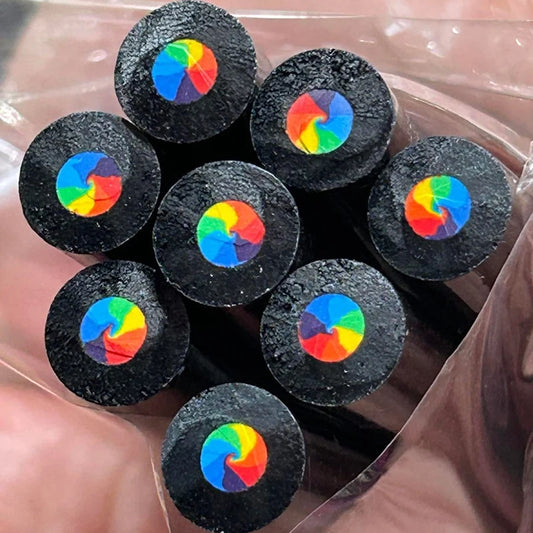 Rainbow Gradient Pencils – 8 Jumbo Multicolor Pencils for Drawing & Coloring