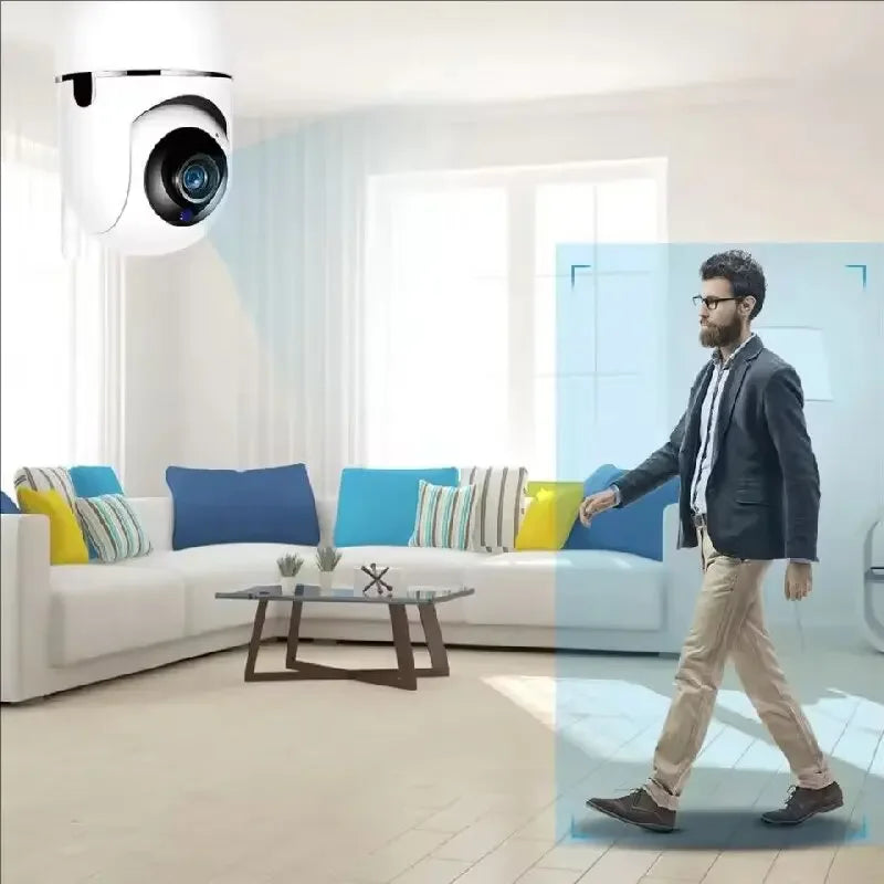 WiFi IP Camera: Smart Home Auto Tracking, 1080P, Full Night Vision, Wireless CCTV Baby Security
