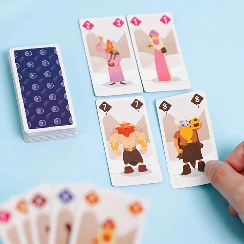 Chinese and English  Board Game Fun Family Party Card Game for 2-6 Players 15 Minutes