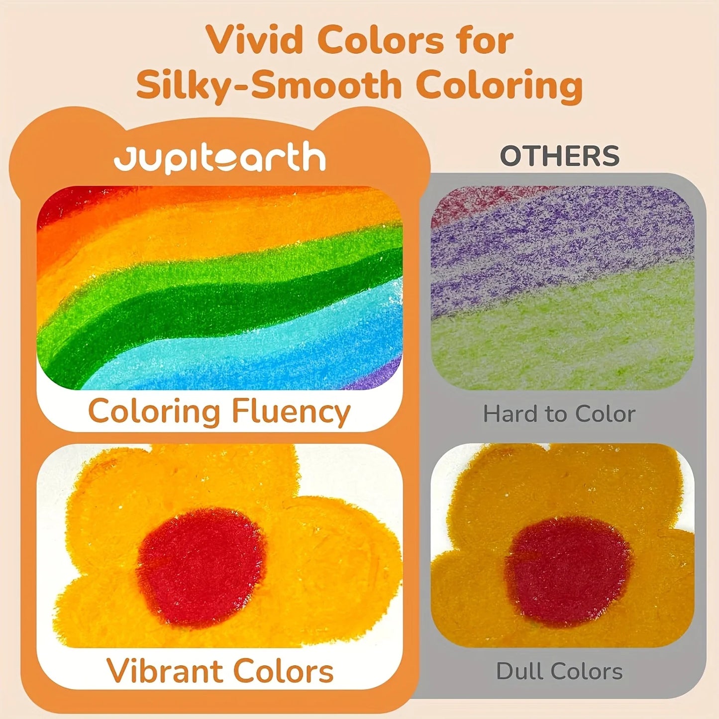 12/24/36/48 Color Silky Twistable Crayons,Washable Art Supplies, Multicultural Pastel Gel Crayons,Easy Grip Coloring Gift