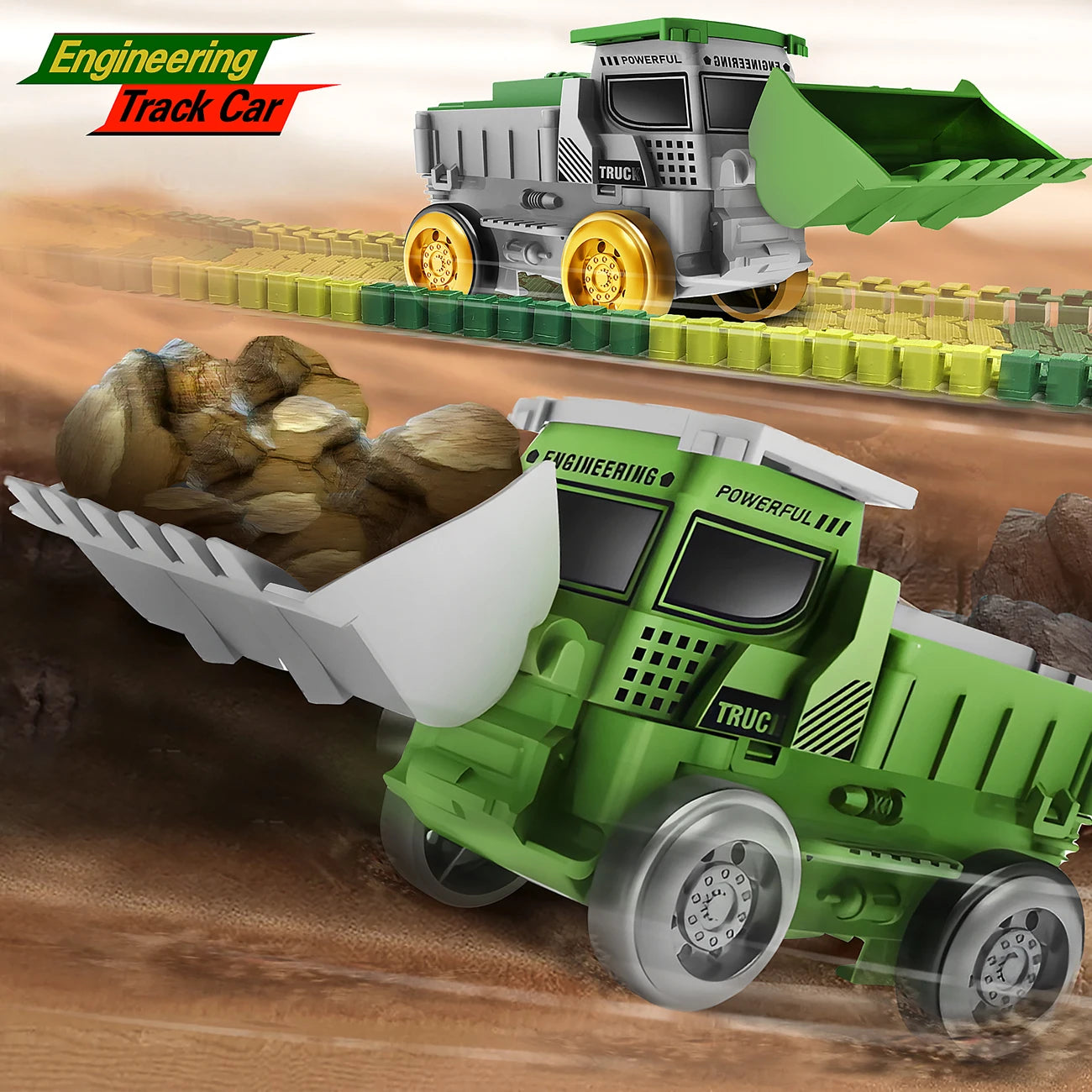 Electric Dinosaur Racing Car Track Set Magic Climbing Flexible Rail Car Educational Puzzle Toy for Kids