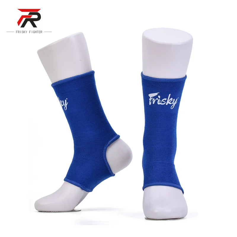Premium Boxing Ankle Support Sleeves Kickboxing Muay Thai Foot Braces for Injury Prevention Anti-Slip Compression Ankle Guard