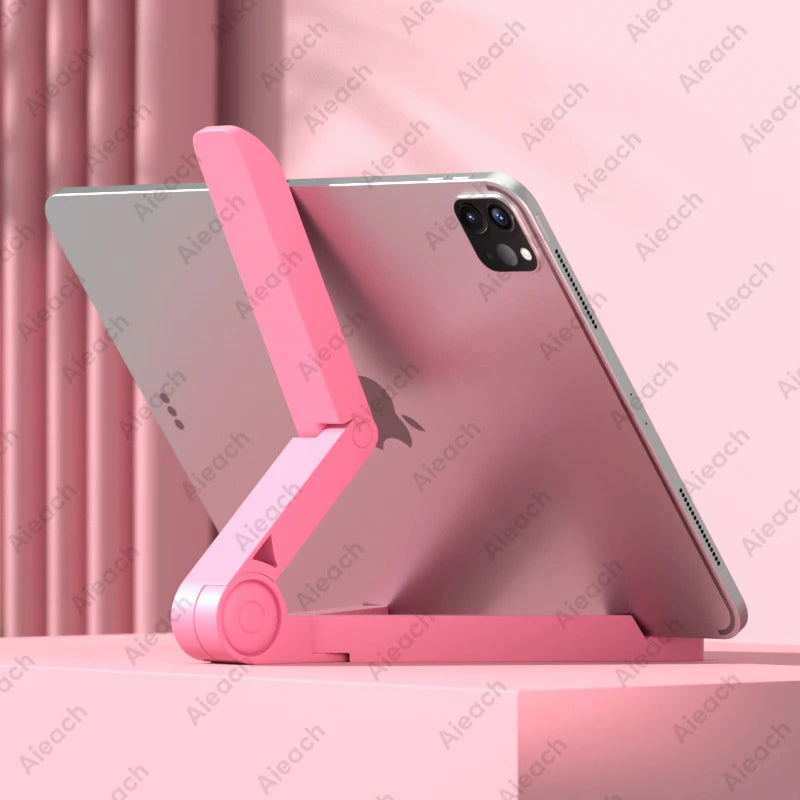 Desktops Stand For Tablet 4.7 to 12.9 inch , Adjustable Folding Bracket Tablet Holder For iPad Xiaomi Samsung Mobile Phone Suppo