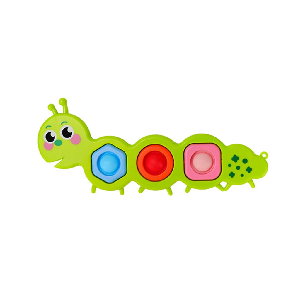 Finger Press Fidget Toys for Children Baby Sensory Finger Exercise Activity Motor Skills Educational Stress Relief Kids Toy Gift