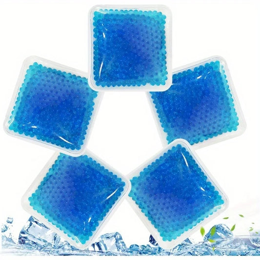 Flexible Reusable Hot Cold Gel Pack for Knee, Neck, Wrist, Ankle Pain Relief - Summer Cooling Pad, Family First Aid Essentia