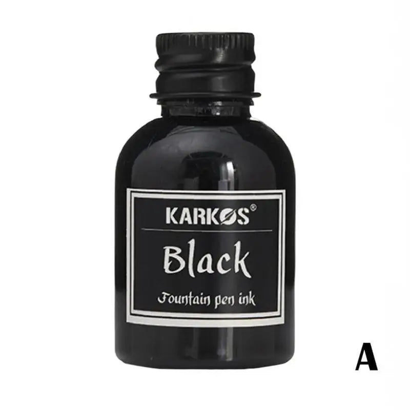 Pure Black Colorful Fountain Pen Ink Universal Refill Ink Stationery Office School Supplies Pens Pencils Writing Supplies