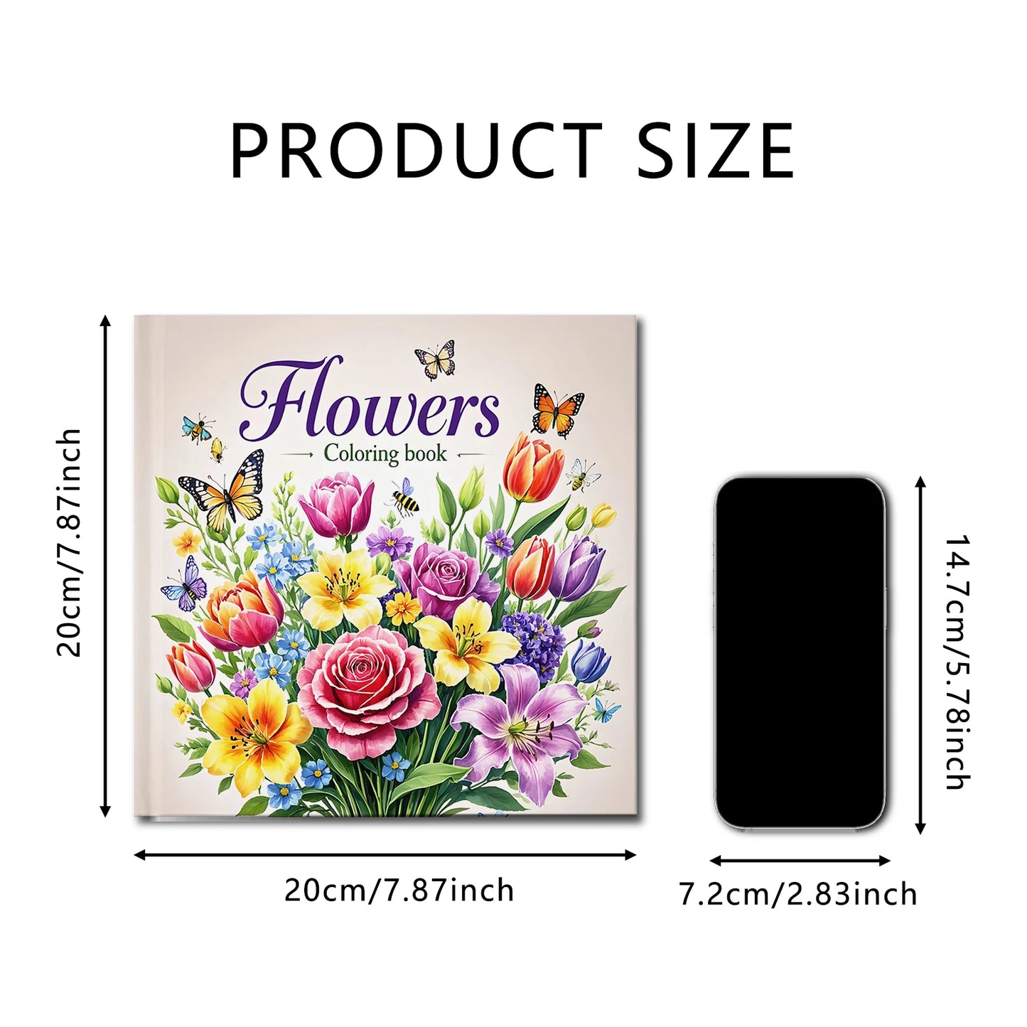 Art Coloring Book Adult Relieve Stress Kill Flower Coloring Graffiti Painting Drawing Art Book Stationerys Book For Children