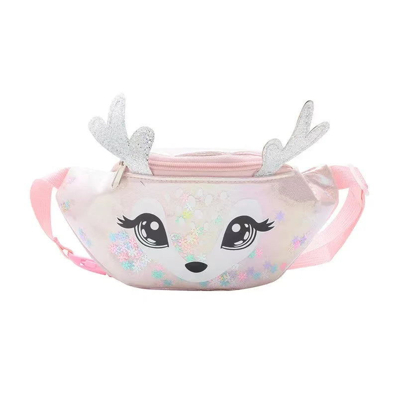 Unicorns Cartoon School Book Bag Backpacks Cute Fashion 3D Fur Backpacks For Girls Travel Backpack Children Schoolbag Kids Gift
