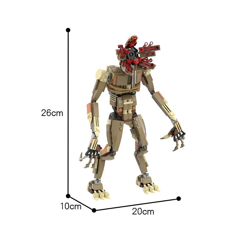 MOC Monster Building Blocks Kit For Strangered Vecna Clock Eleven Van Bricks Model Desktop decoration Toys For Kid Gift