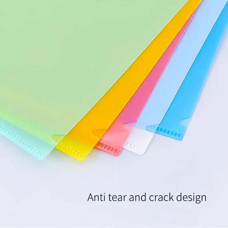 10 to 30 PCS A4 File Folder Desk Organizer Stationery Clear Folder for Documents Office school supplies
