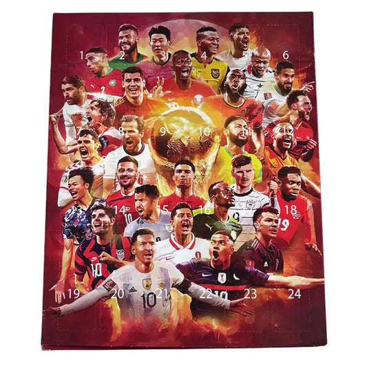 Soccer Football Advent Calendar – 24-Day Christmas Countdown Blind Box for Boys