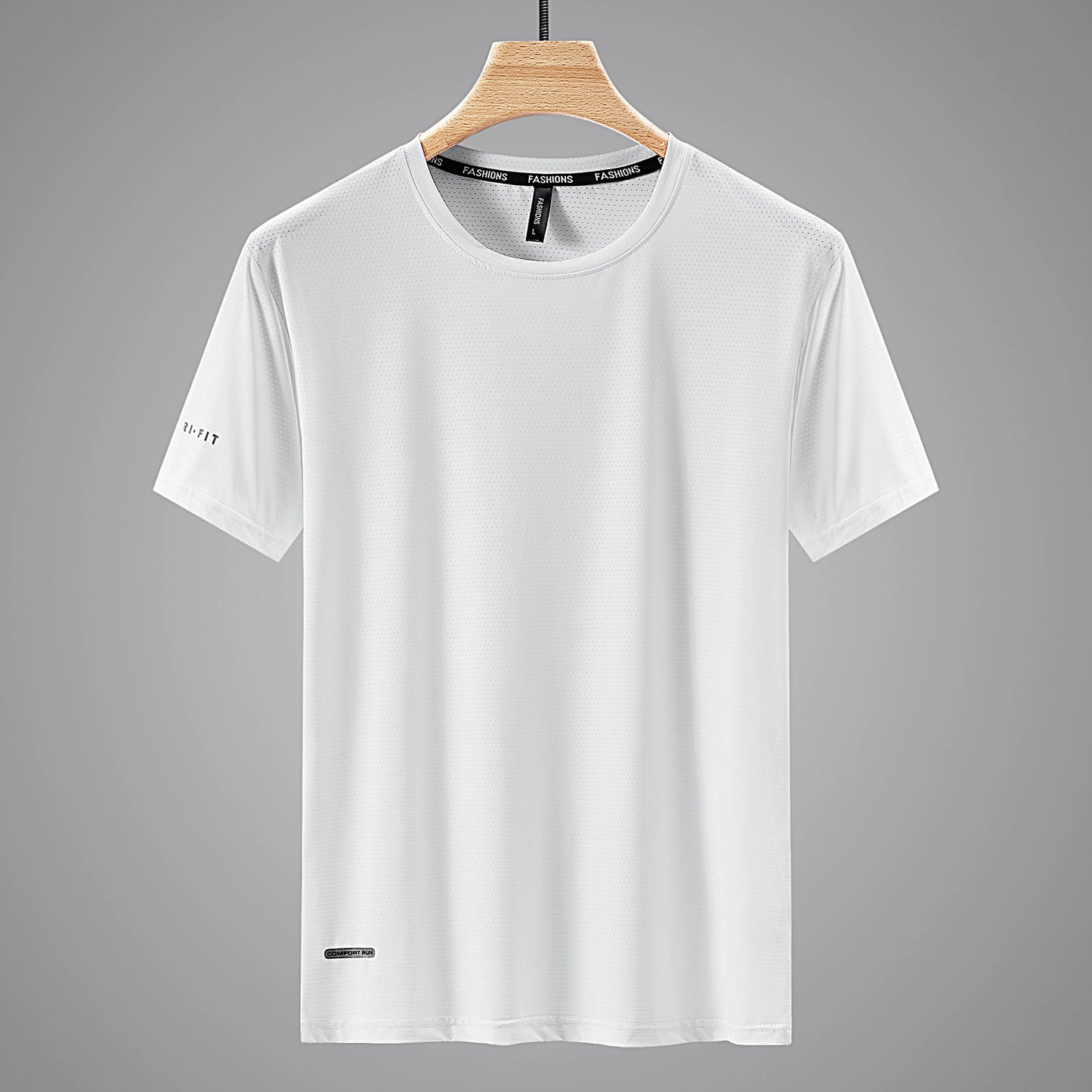 Quick Dry Sport T Shirt Men'S 2026 Short Sleeves Summer Casual White Plus OverSize 6XL 7XL 8XL 9XL Top Tees GYM Tshirt Clothes