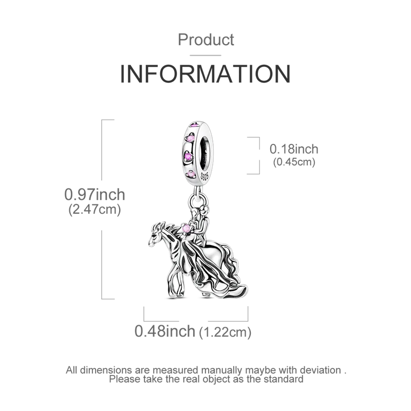 925 Silver elephant lion rhinoceros dinosaur Animal Charms Beads Fit 4MM hole diamet Bracelets Fine DIY Christmas Jewelry Gifts