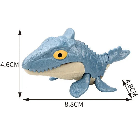 Jurassic Finger Dinosaur  Tyrannosaurus Model Toys for Kids Finger Biting Dinosaurs Movable Joints Dinosaur Toy for Boy Gift