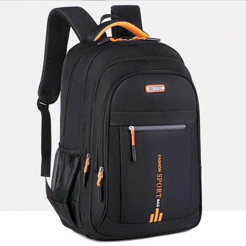 Spring new backpack male leisure business travel backpack Large capacity junior high school bag female computer men's bag