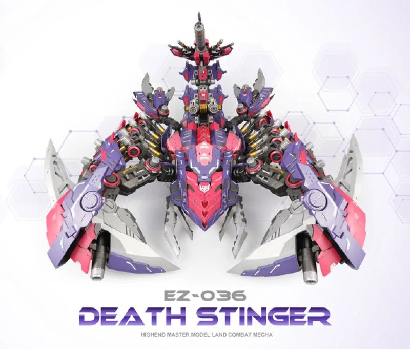 COMIC CLUB IN-STOCK ZA Model Mechanical Beast EZ-036 DEATH STINGER Assemble Model Action Figure Robot Toys