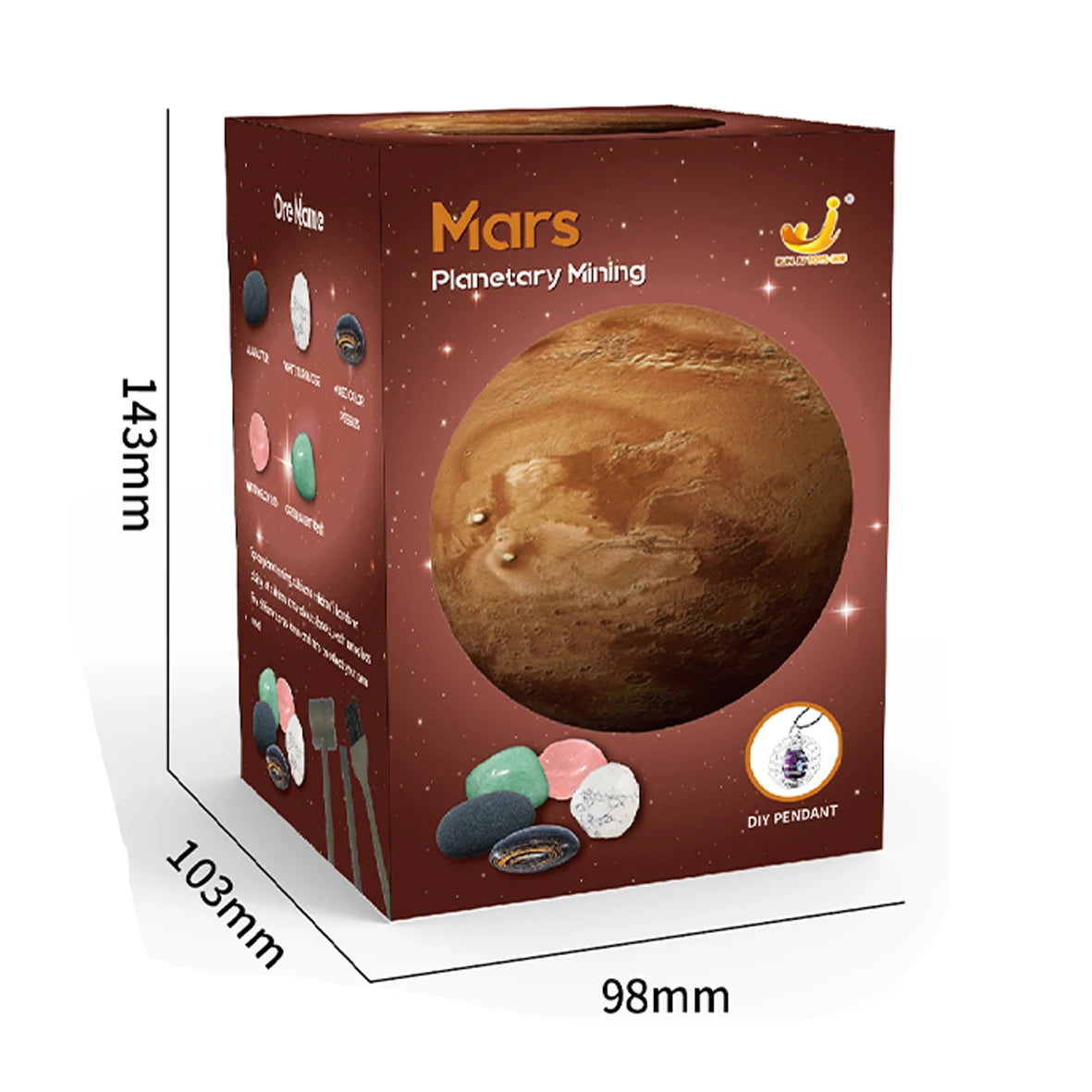 Children Archaeological Digging Toy Treasure Planet Gem Ore Exploration of The Solar System Mining Science Educational Toys
