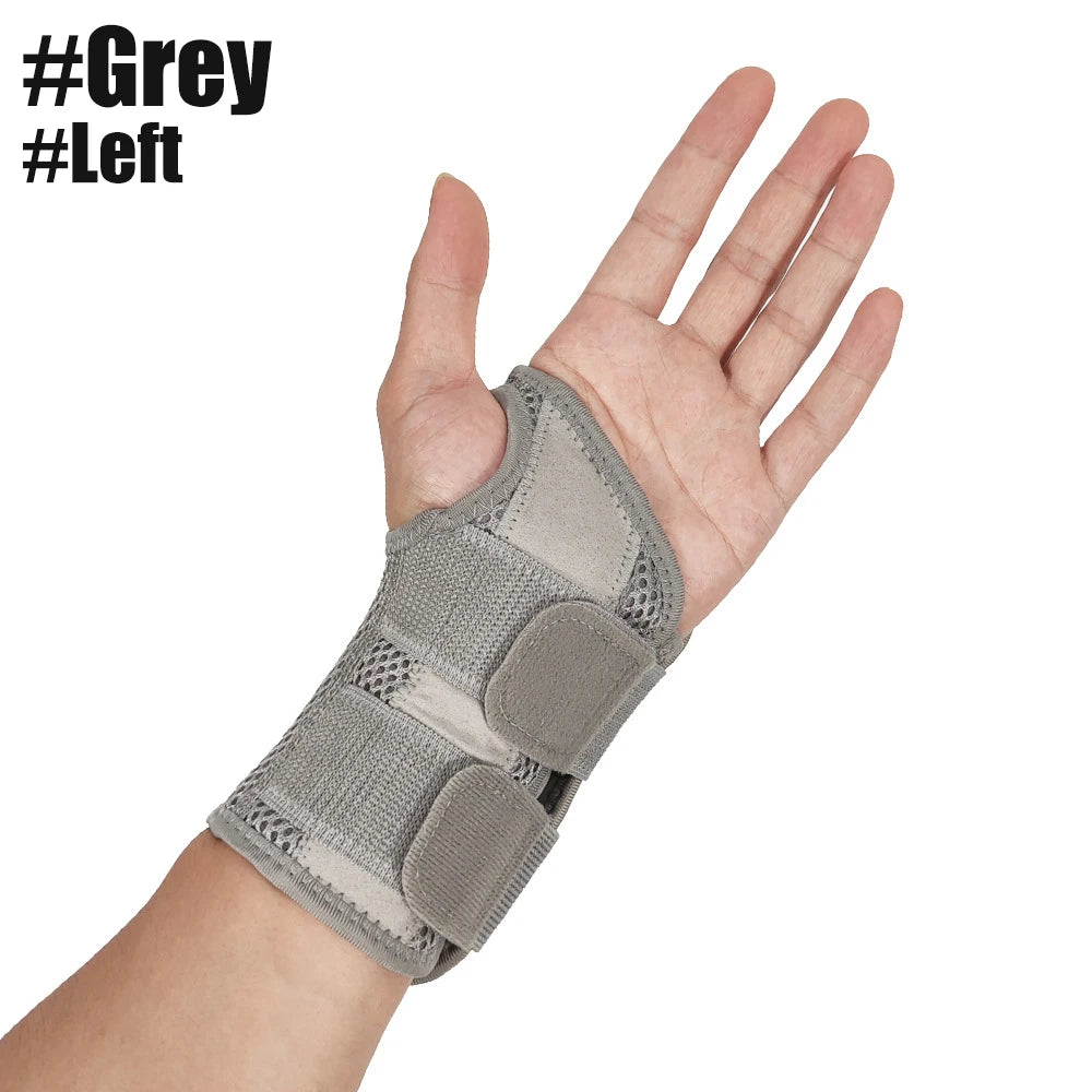 1pcs Wrist Brace for Carpal Tunnel Support Brace with Splints Hand Support for Arthritis Tendonitis Sprain Injuries Wrist Pain